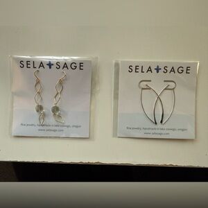 Sela + Sage Gold and Silver Earrings Set